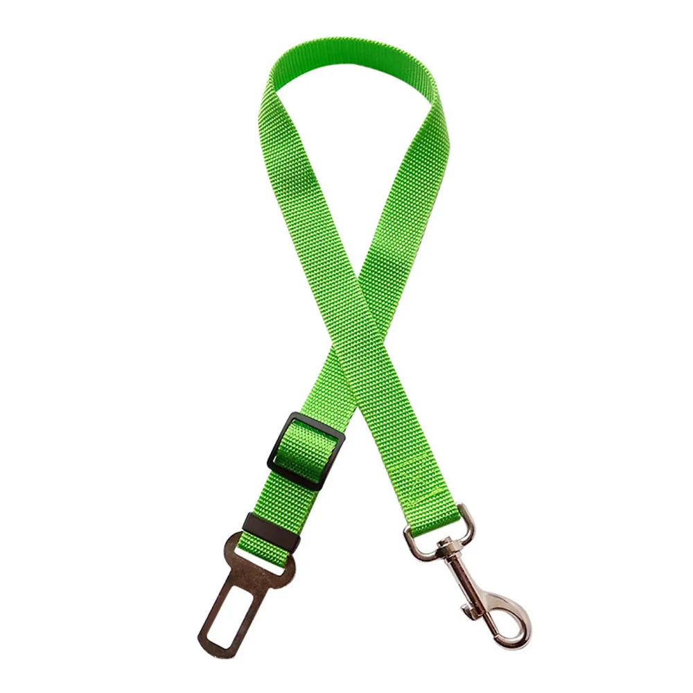 Adjustable Dog Car Seat Belt Harness for Dogs Nylon