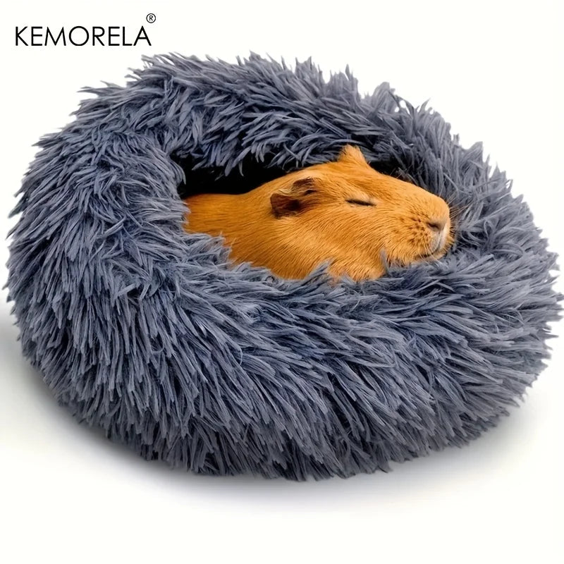 1PCS Ultra-Soft Plush Pet Nest Cozy Warm Hamster, Guinea Pig and other Small Mammals Sleeping Bed