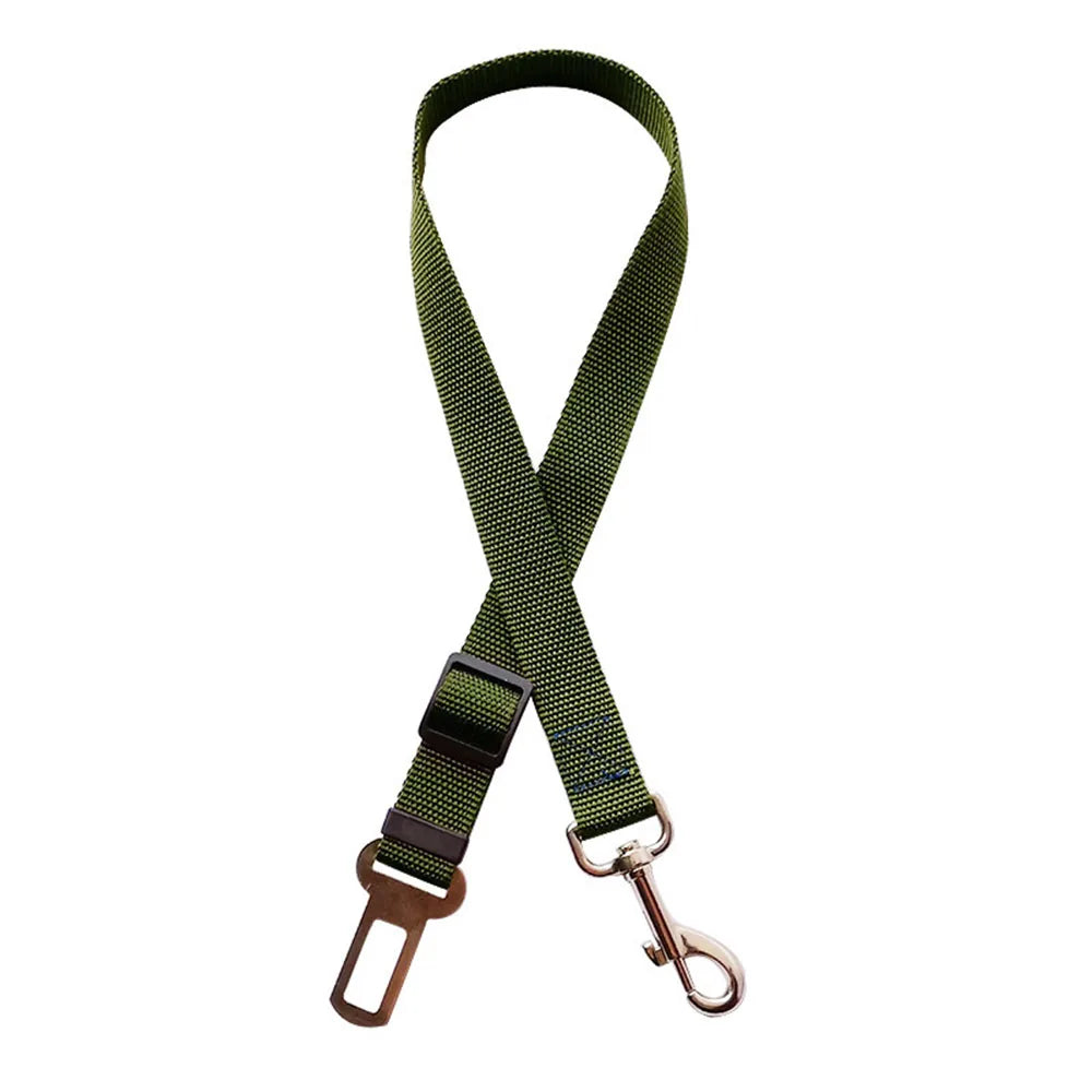 Adjustable Dog Car Seat Belt Harness for Dogs Nylon