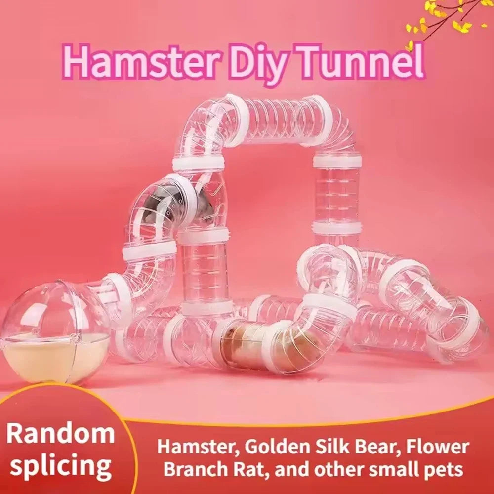 Hamster Cage Renovation External Pipeline Accessories