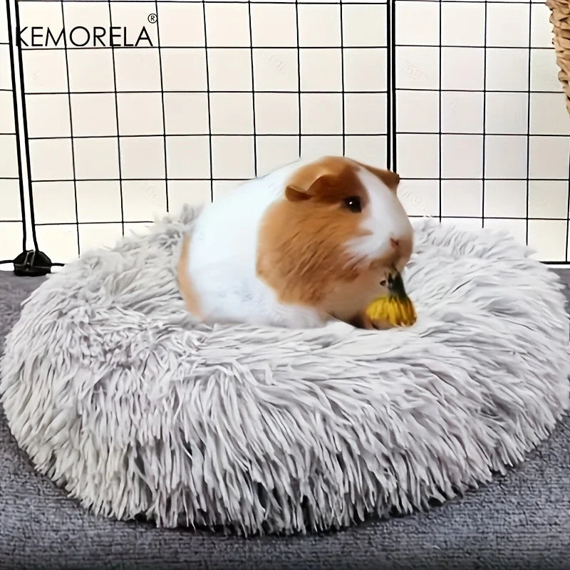1PCS Ultra-Soft Plush Pet Nest Cozy Warm Hamster, Guinea Pig and other Small Mammals Sleeping Bed