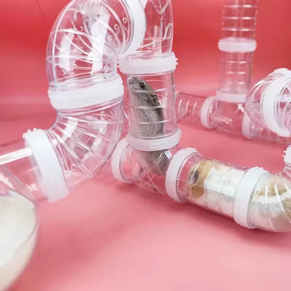 Hamster Cage Renovation External Pipeline Accessories