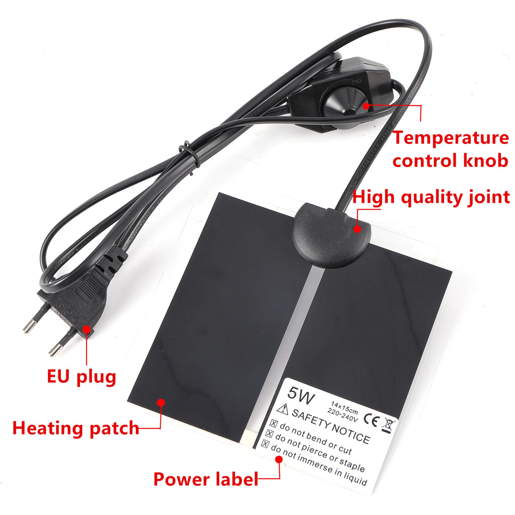 5-45W Plant Warm Heating Pad Waterproof Reptile Heater Mat