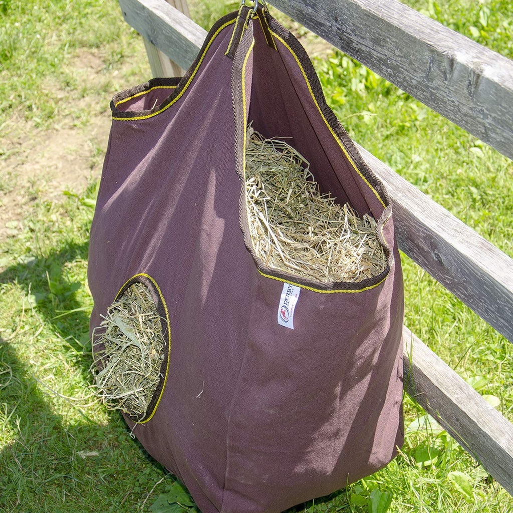 Derby Originals Large 24 OZ Canvas Horse Hay Bag