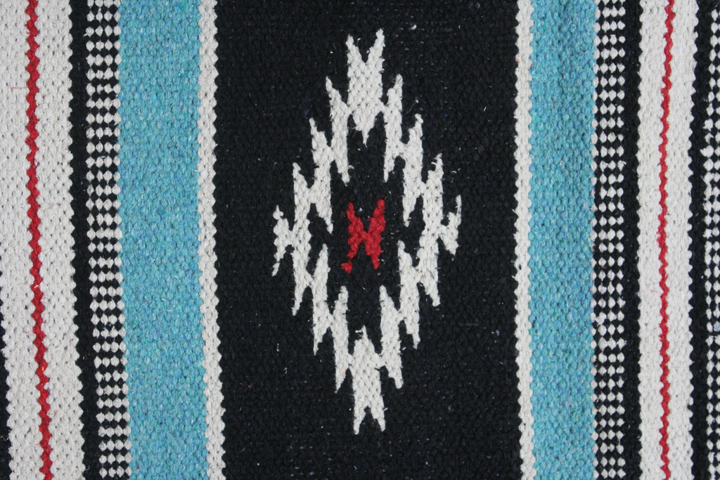 Handwoven Navajo-Inspired Acrylic Western Horse Saddle Blanket – 32" x 64"