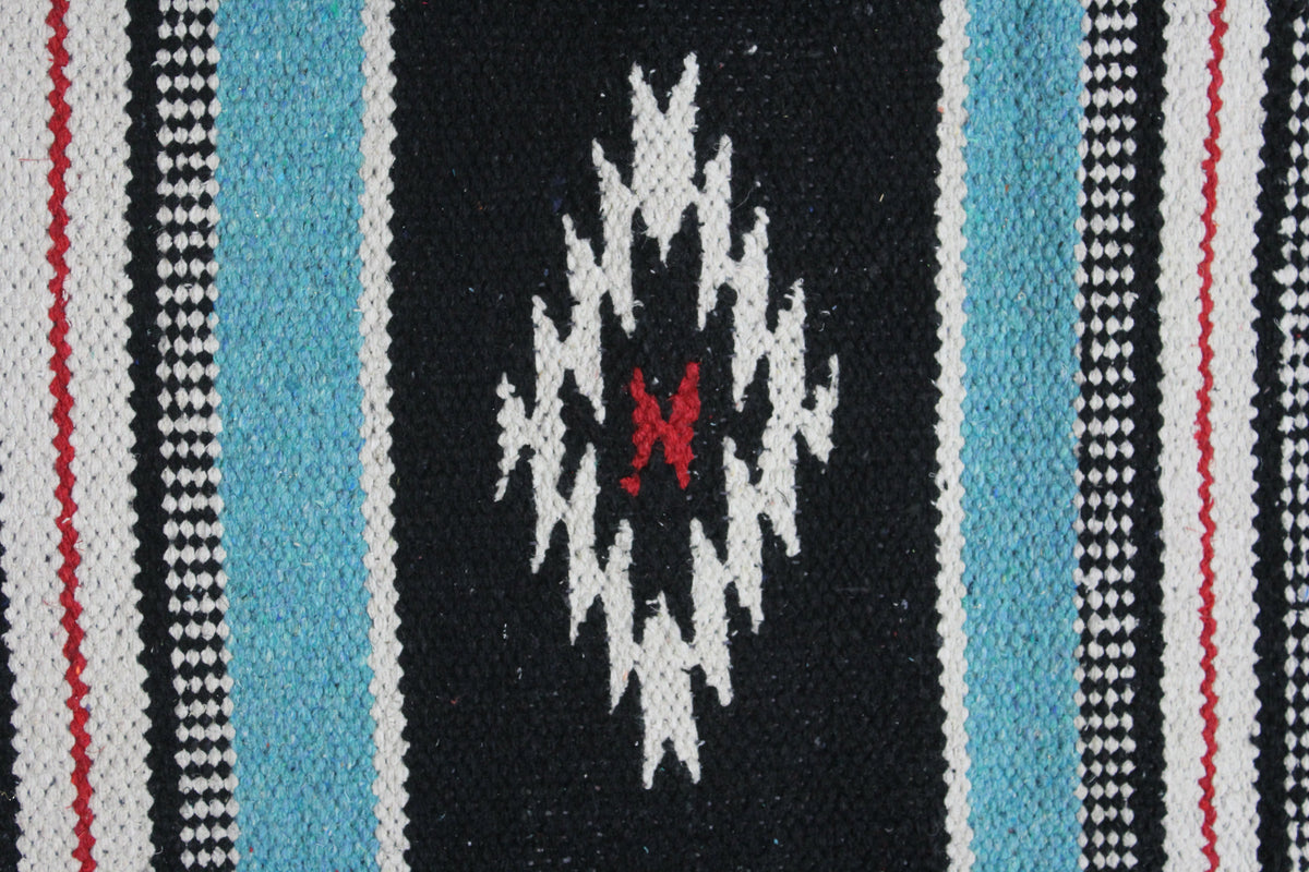 Handwoven Navajo-Inspired Acrylic Western Horse Saddle Blanket – 32" x 64"