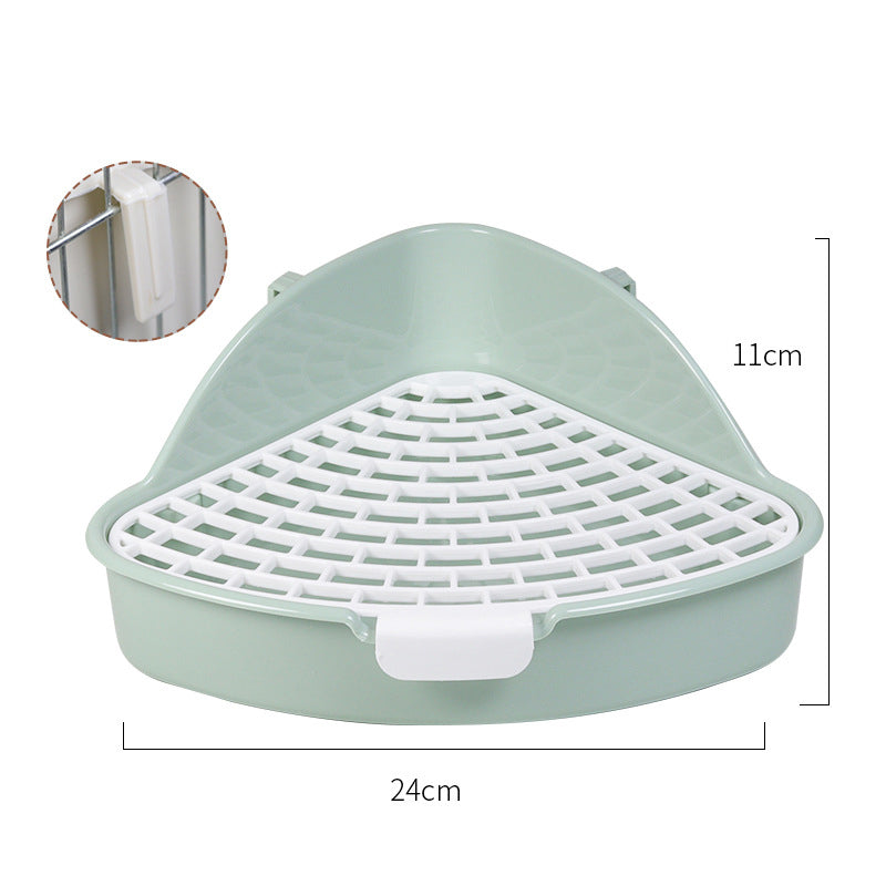Rabbit Litter Box Bunny Corner for Hamster Guinea Pig Ferret Rat Chinchilla