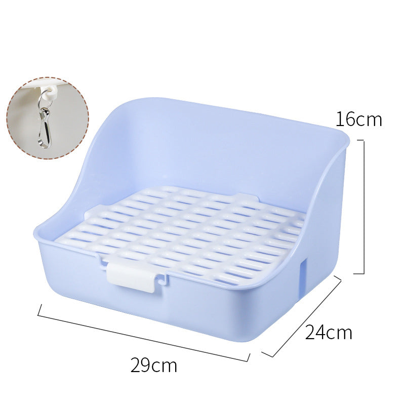 Rabbit Litter Box Bunny Corner for Hamster Guinea Pig Ferret Rat Chinchilla