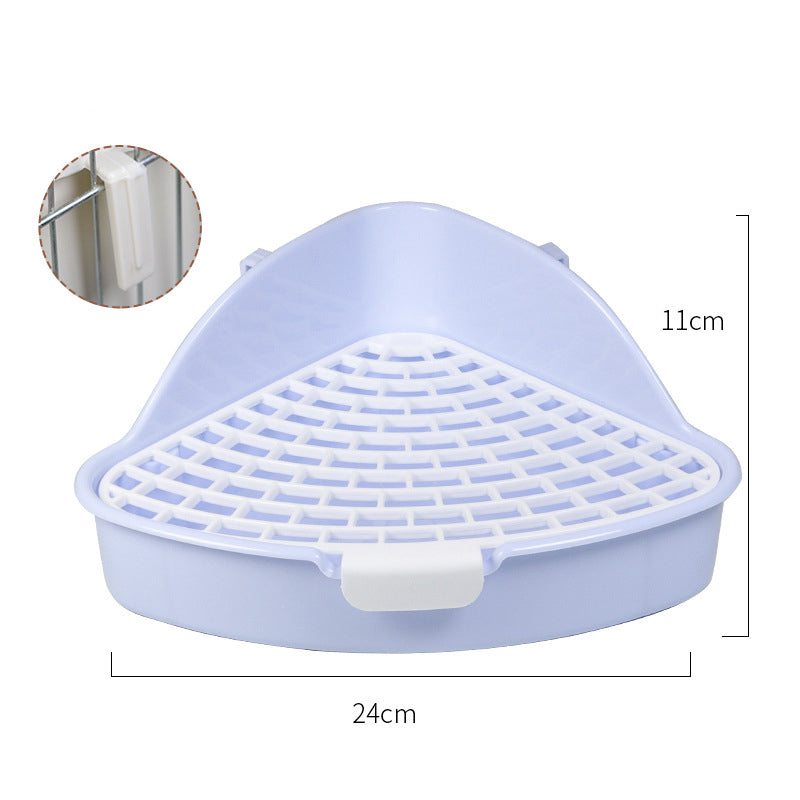 Rabbit Litter Box Bunny Corner for Hamster Guinea Pig Ferret Rat Chinchilla