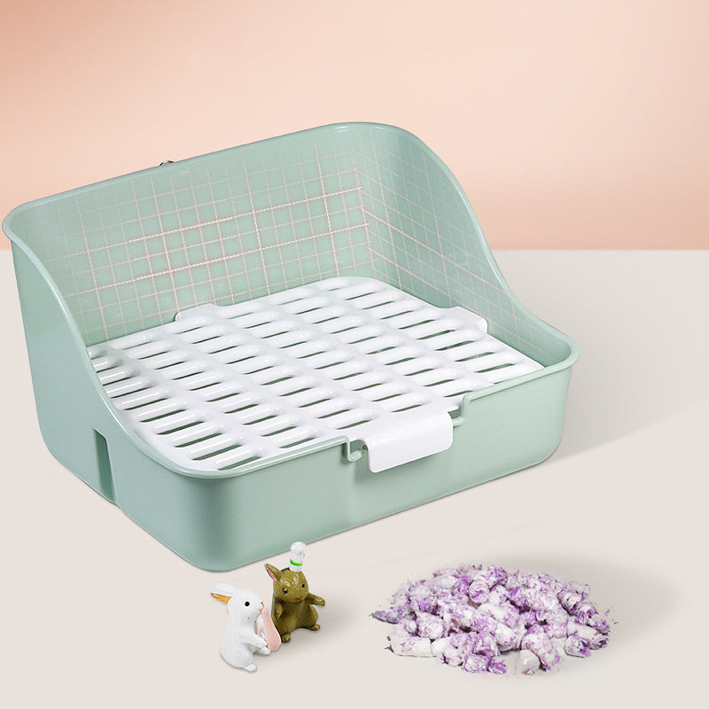 Rabbit Litter Box Bunny Corner for Hamster Guinea Pig Ferret Rat Chinchilla