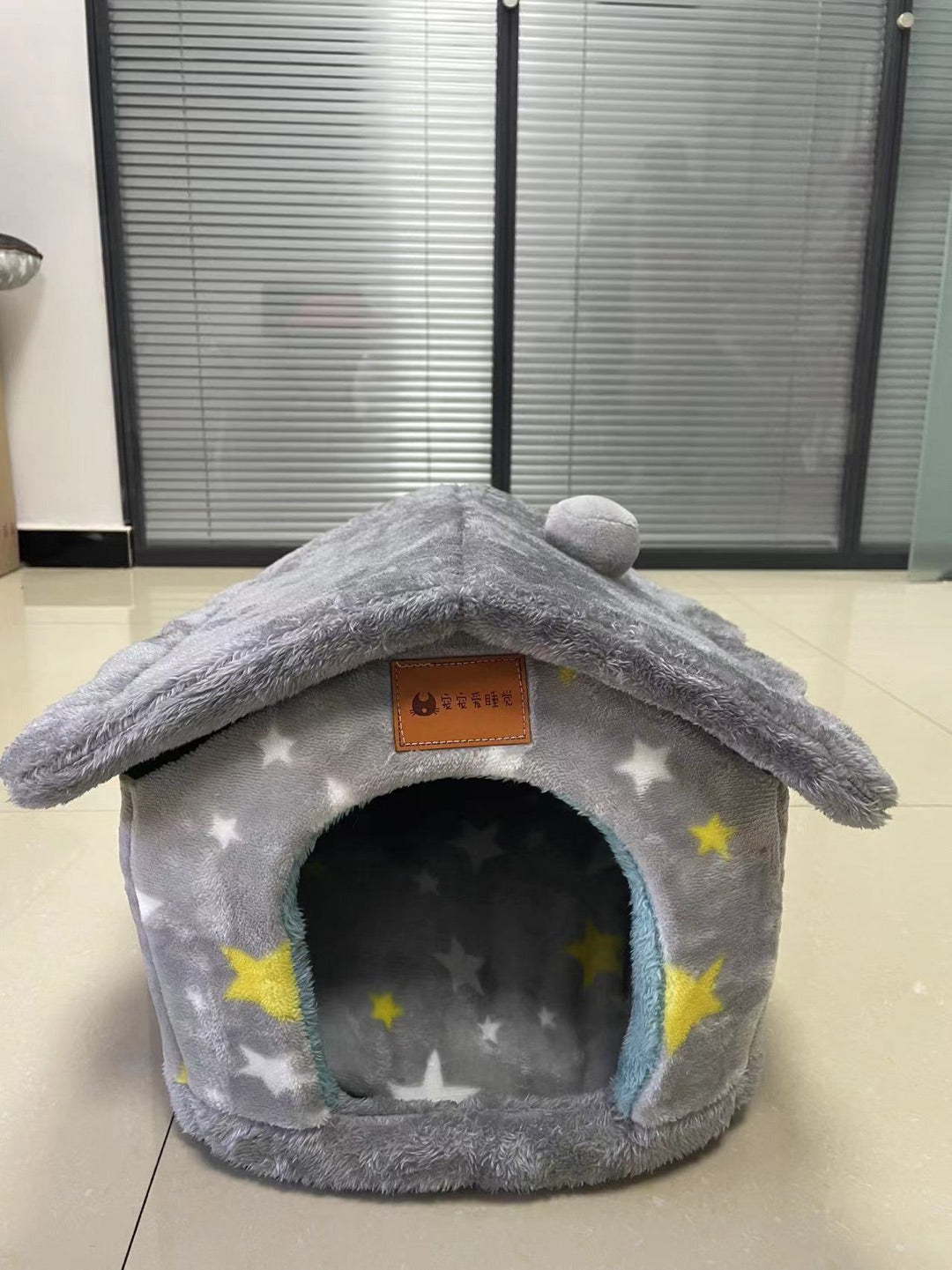 Foldable Doghouse Pet Cat Bed Winter Dog Villa
