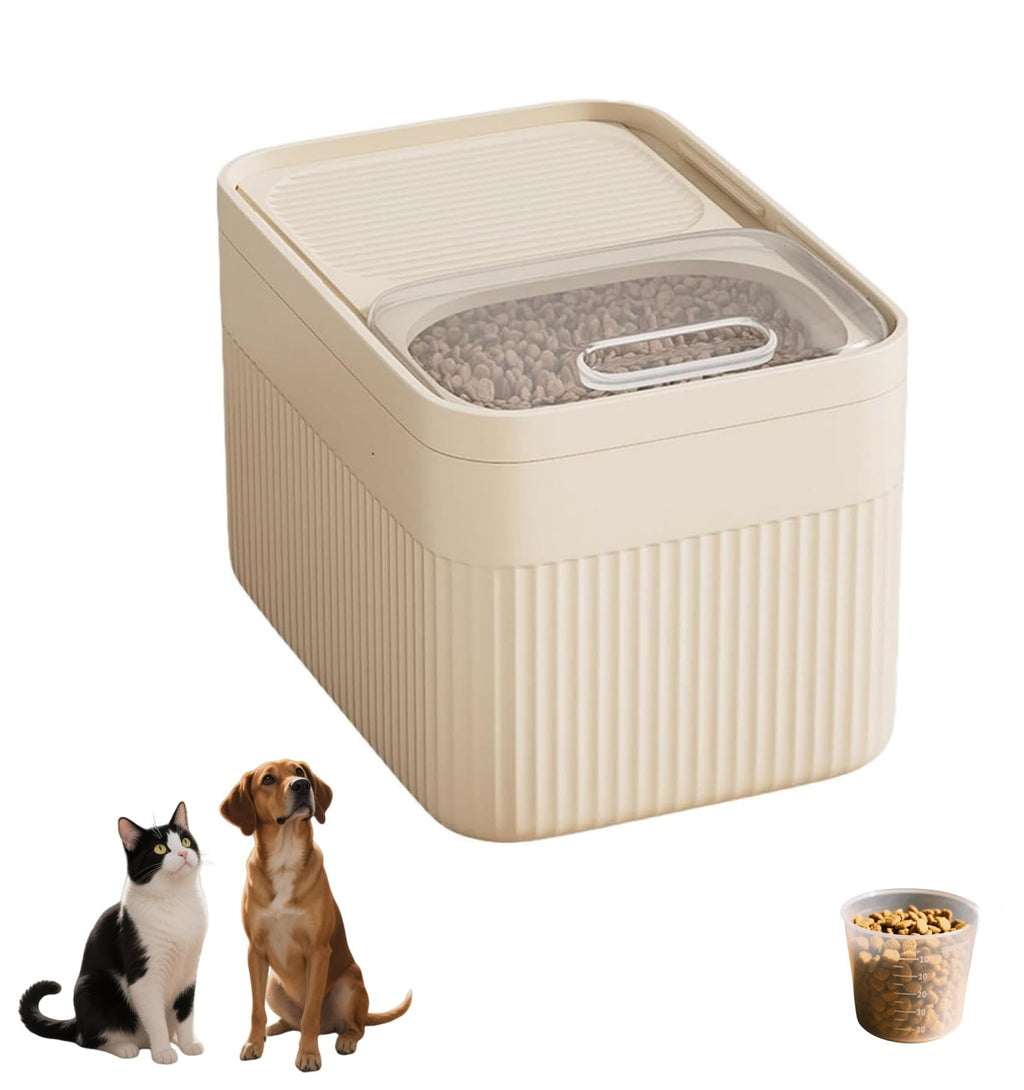 High-Capacity Pet Food Container Airtight, Dog Food Storage, Durable Design Multiple uses