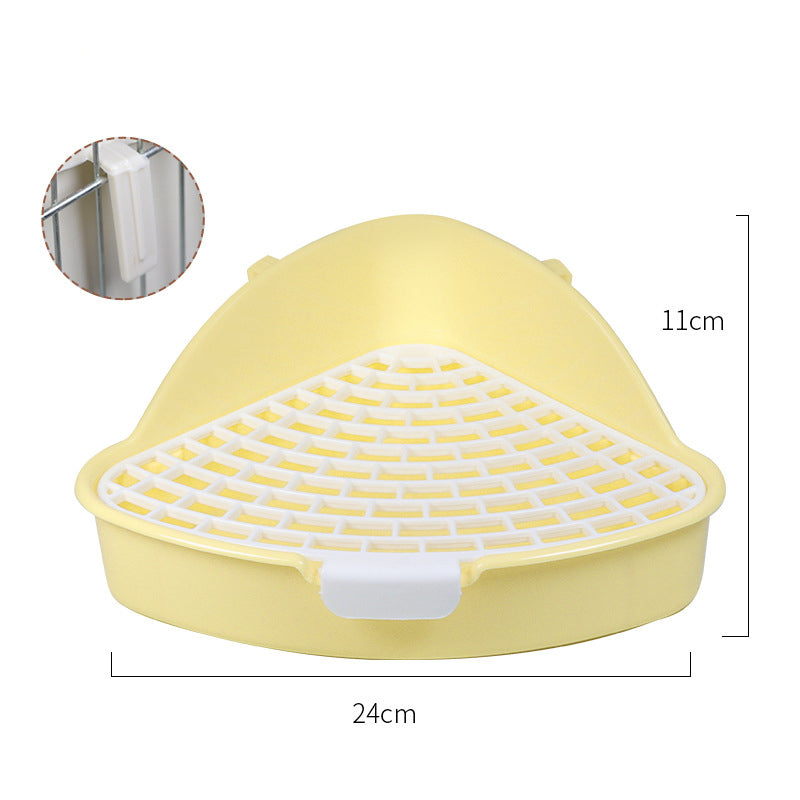Rabbit Litter Box Bunny Corner for Hamster Guinea Pig Ferret Rat Chinchilla