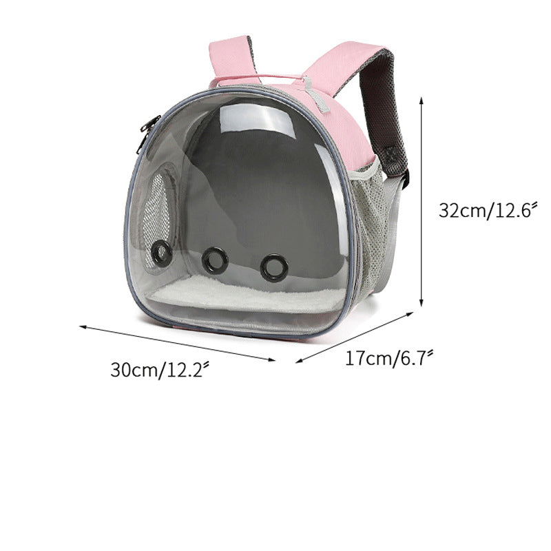 Pet Backpack Small Animal Carrier Guinea Pig, Sugar Glider, Ferret, Rabbit Bunny Cage