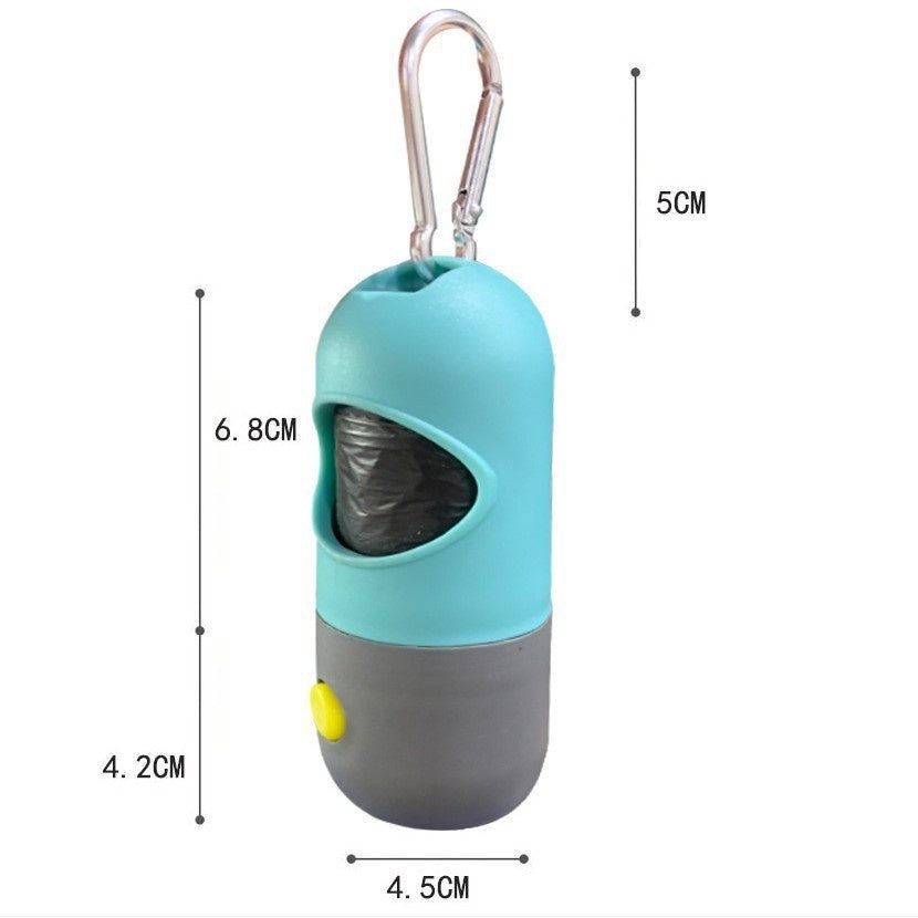 Led Light Pet Waste Bag Dispenser for Dogs/Cats