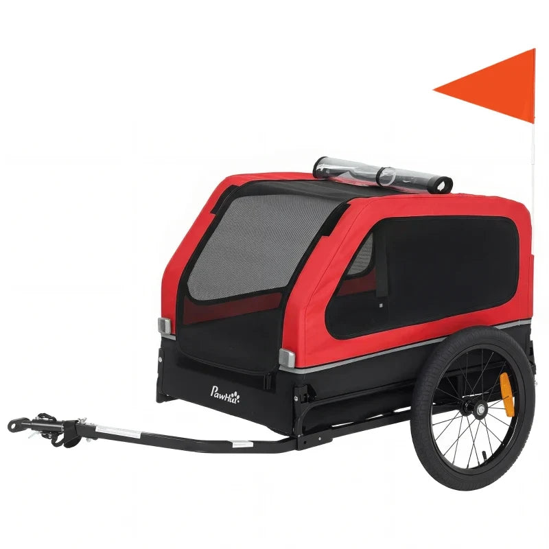 Dog Bike Trailer for Small & Medium Dogs, Universal Bicycle Coupler