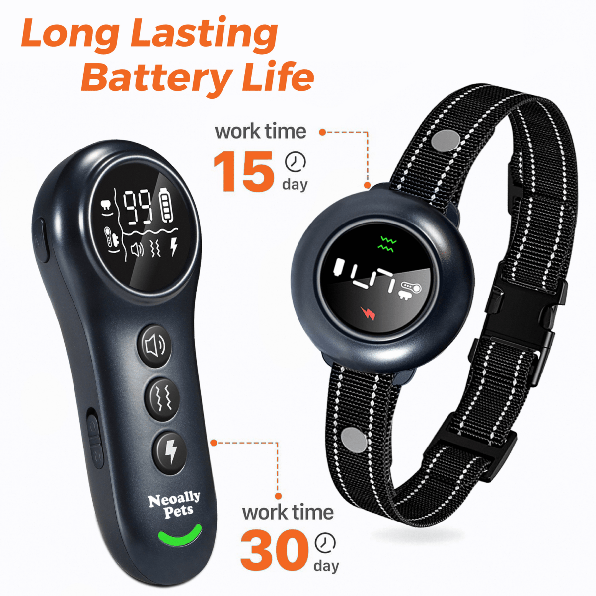 Neo Ally 2-in-1 Dog Training & Bark Control Collar
