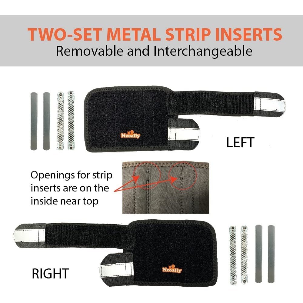 NeoAlly 3-in-1 Front Leg Dog Splint Brace