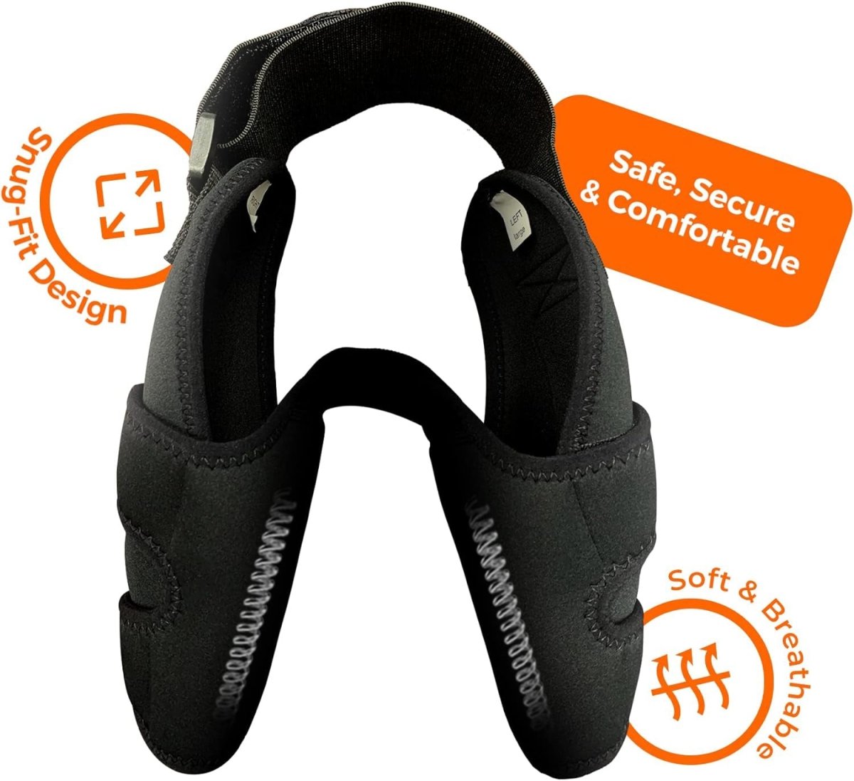 NeoAlly Elbow and Shoulder Brace with Spring Inserts for Dogs and Cats