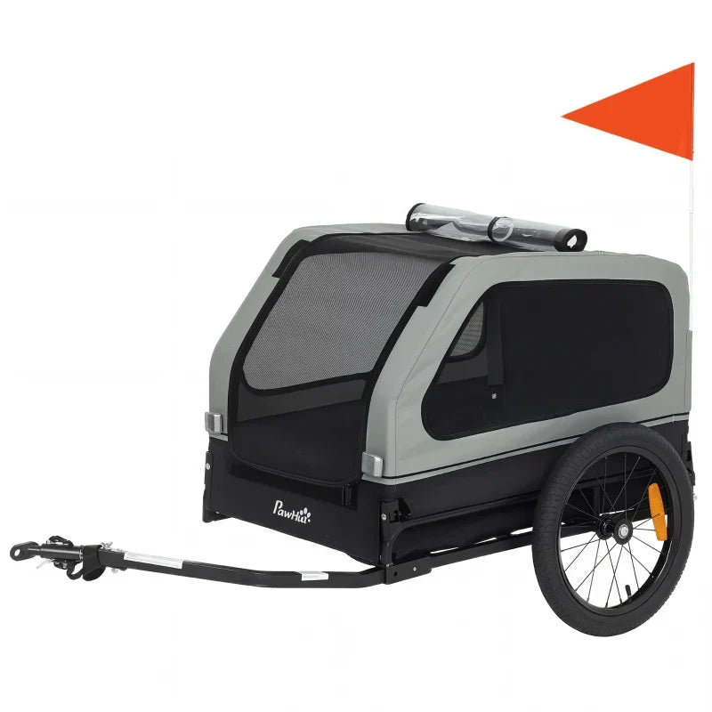 Dog Bike Trailer for Small & Medium Dogs, Universal Bicycle Coupler