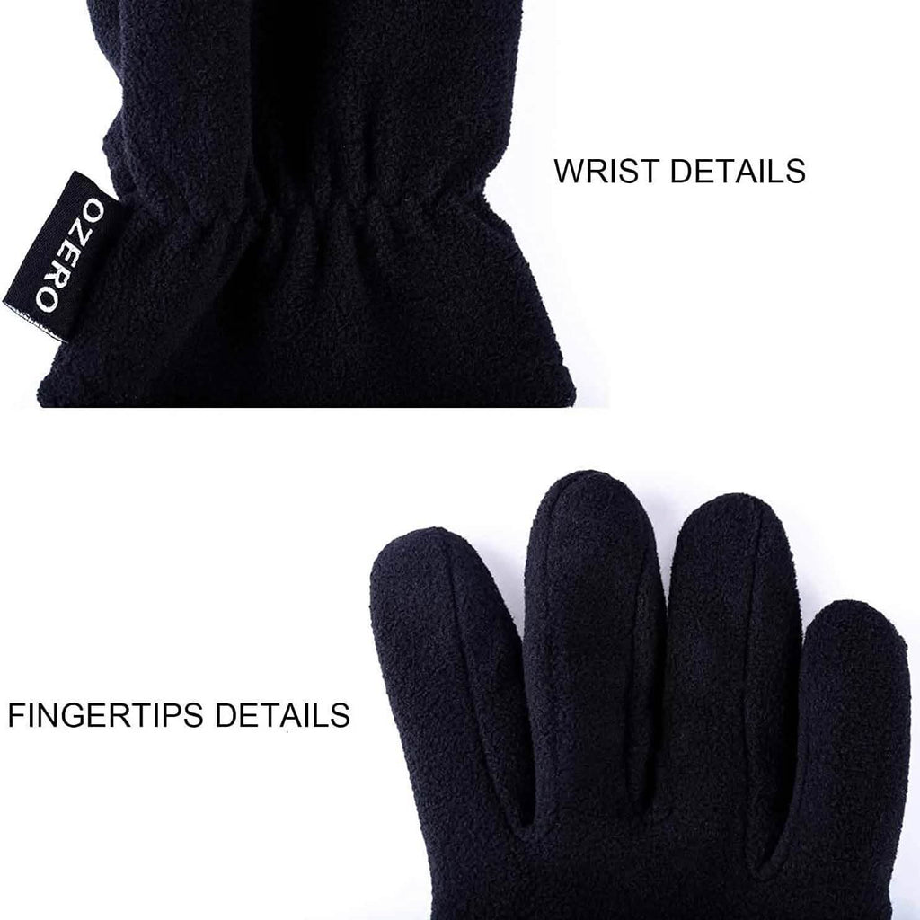 Winter Gloves Deerskin Suede Leather
