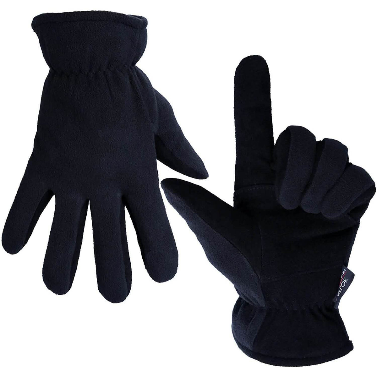 Winter Gloves Deerskin Suede Leather